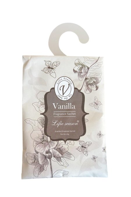 كيس معطر الملابس للخزائن والادراج برائحة الفانيلا