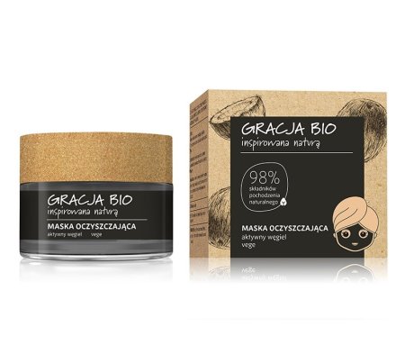 قناع تنظيف الفحم الأسود من GRACJA BIO