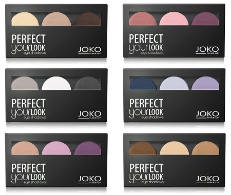 لوحة ظلال عيون ثلاثية من جوكو – Joko Makeup Trio Eyeshadow Palette