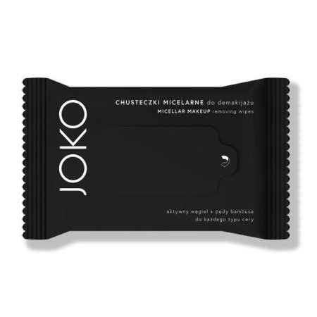 مناديل إزالة المكياج الميسيلار من JOKO بالفحم النشط – JOKO Micellar Cleansing Wipes with Activated Charcoal