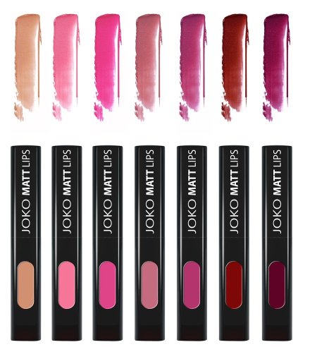 أحمر شفاه سائل مطفي من جوكو – JOKO Matt Lips Liquid Lipstick