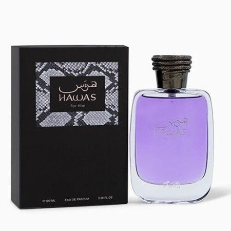 عطر هوس للرجال HAWAS For Him من الرصاصي