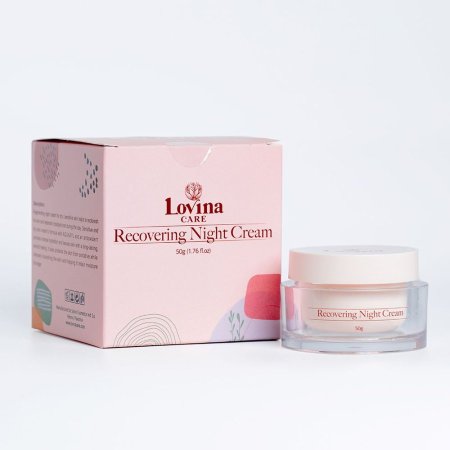 كريم الليل المُجدد من لوفينا Recovering Night Cream By Lovina