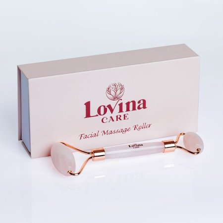 رولر مساج للوجه من لوفينا Facial Massage Roller By Lovina