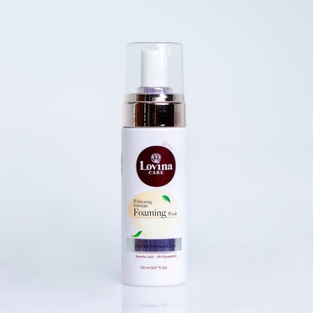 غسول رغوي للمناطق الحساسة من لوفينا Whitening Intimate Foaming Wash by lovina