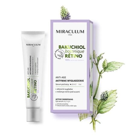 باكوتشيول مصل العين المضاد للشيخوخة/ تنعيم فعال من ميراكولوم | Bakuchiol Anti Aging Eye Serum / Effective Smoothing By Miraculum