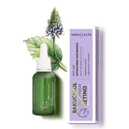 باكوتشيول سيروم الوجه المضاد للشيخوخة  من ميراكولوم | Bakuchiol Anti-Aging Face Serum By Miraculum