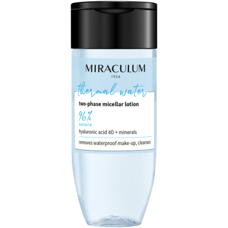 فودا تيرمالنا مزيل المكياج العنيد مع تونيك بمياه الميسيلار العلاجية من ميراكولوم | Woda Termalna Stubborn Makeup Remover with Tonic and Therapeutic Micellar Water By Miraculum