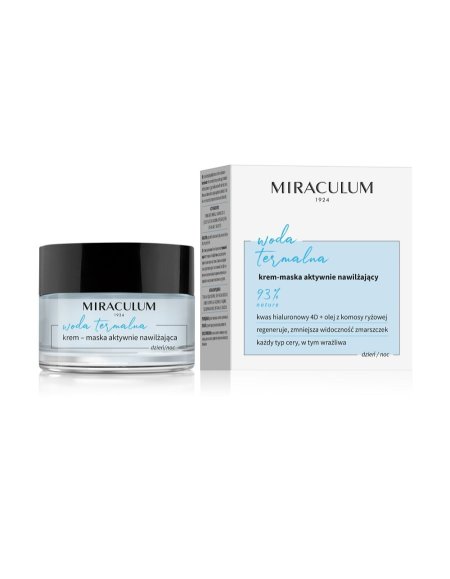 فودا تيرمالنا كريم نهاري ليلي مرطب فعال من ميراكولوم | "Woda Termalna Effective Moisturizing Day & Night Cream By Miraculum