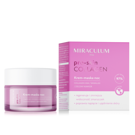 برو سكين كولاجين قناع كريم ليلي من ميراكولوم | Pro Skin Collagen Night Cream Mask By Miraculum