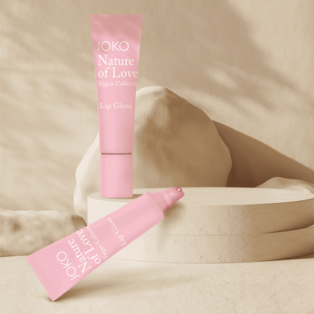 ملمع شفاه نباتي نيتشر أوف لوف من جوكو فيجن|Nature of Love Lip Gloss Joko Vegan