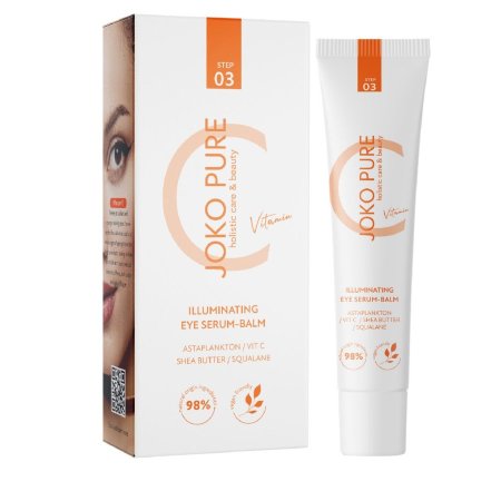 بلسم وسيروم لتفتيح حول العيون من جوكو بيور|Illuminating Eye Serum - Balm by Joko Pure