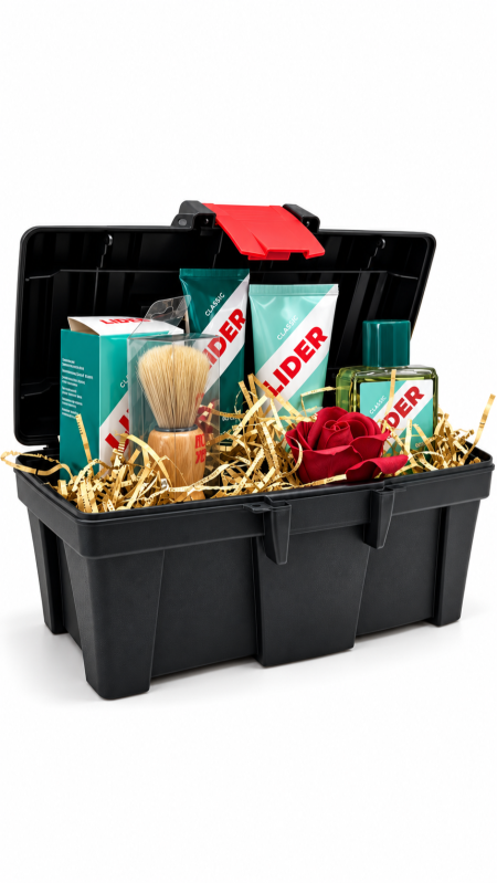 هدية صندوق أدوات ليدر الكلاسيكي للحلاقة 2|gift Lider Classic Tool Box By Miraculum