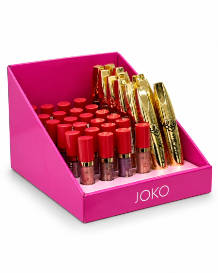 ستاند عرض جوكو ظلال عيون سائلة ومسكاره |Joko Liquid Eyeshadow & Mascara Display Stand